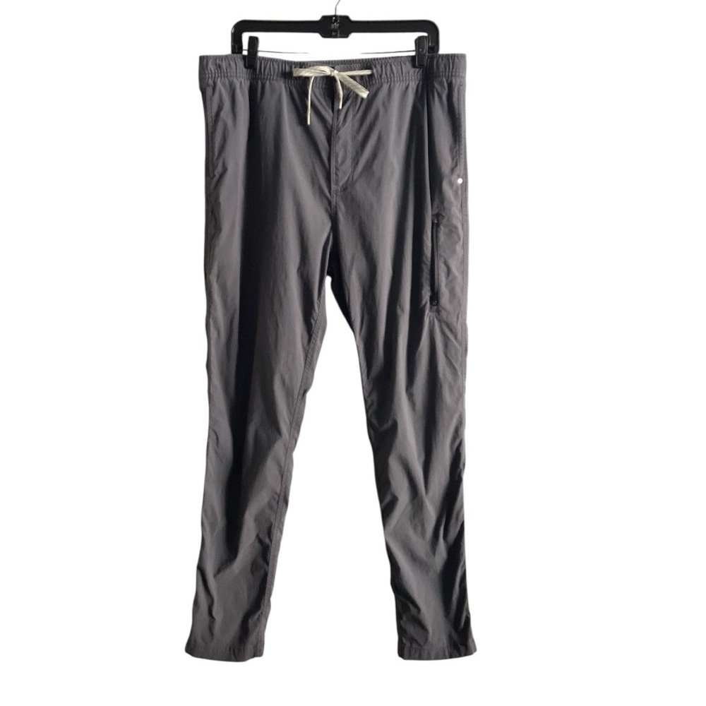Vuori Men's Ripstop Climber Pants  Gray Climber Lightweight Hiking Performance